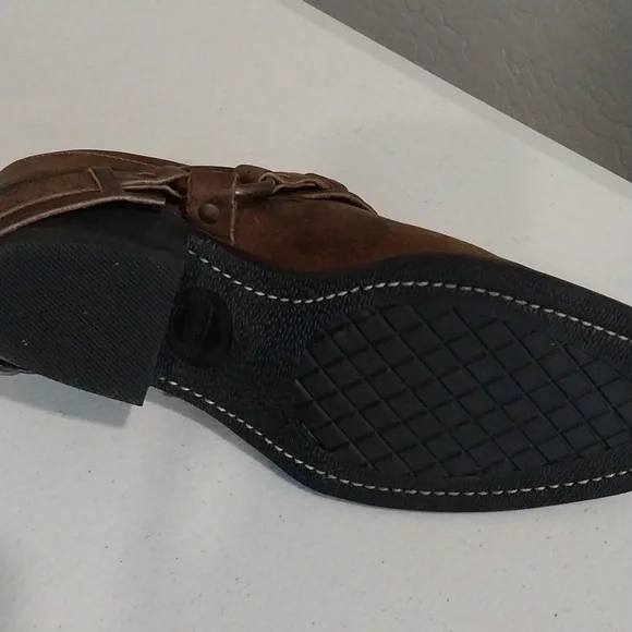 Frye brown leather harness mules - Picture 6 of 6